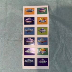 UFO Sticker Collection